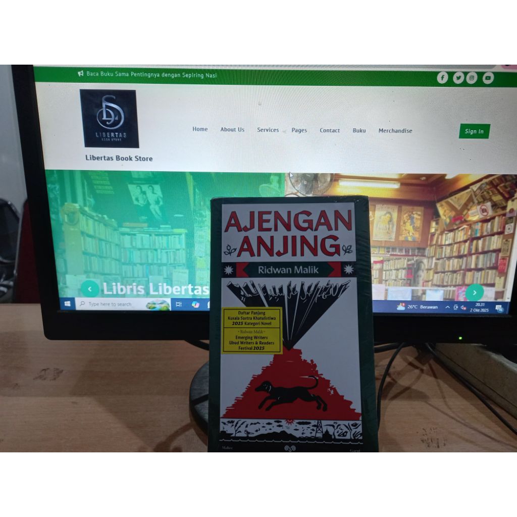 Ajengan Anjing — Ridwan Malik — Mengisahkan Harak seekor anjing kampung bersahaja