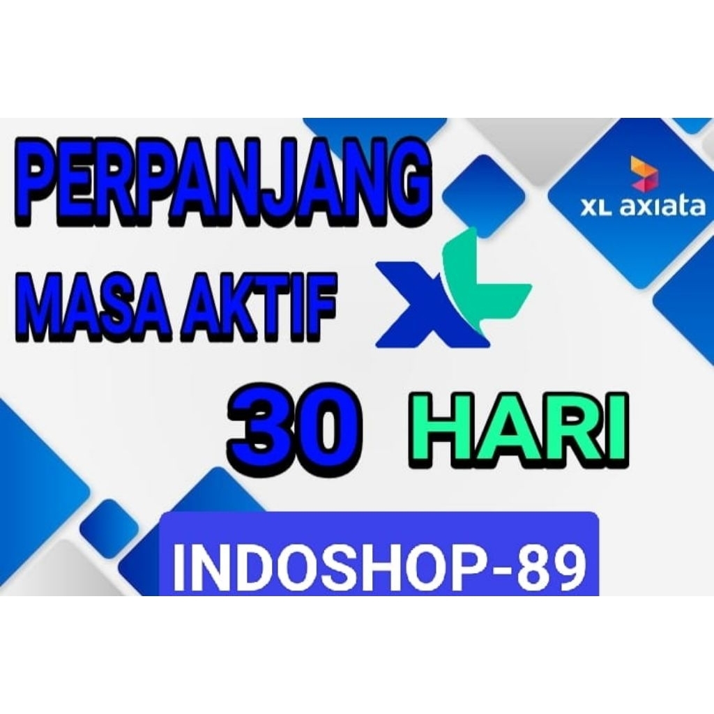 Jual Tambah masa Aktif kartu XL