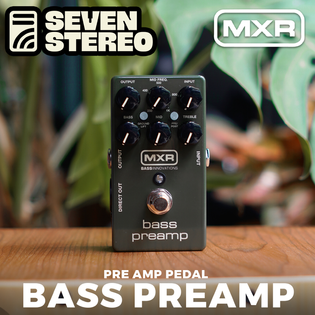 MXR M81 Bass Preamp Effect Pedal