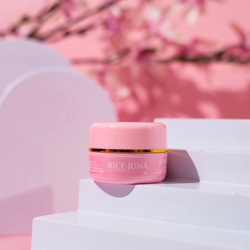 Rice Juna RJ Sunblock BPOM Original Pencerah Wajah