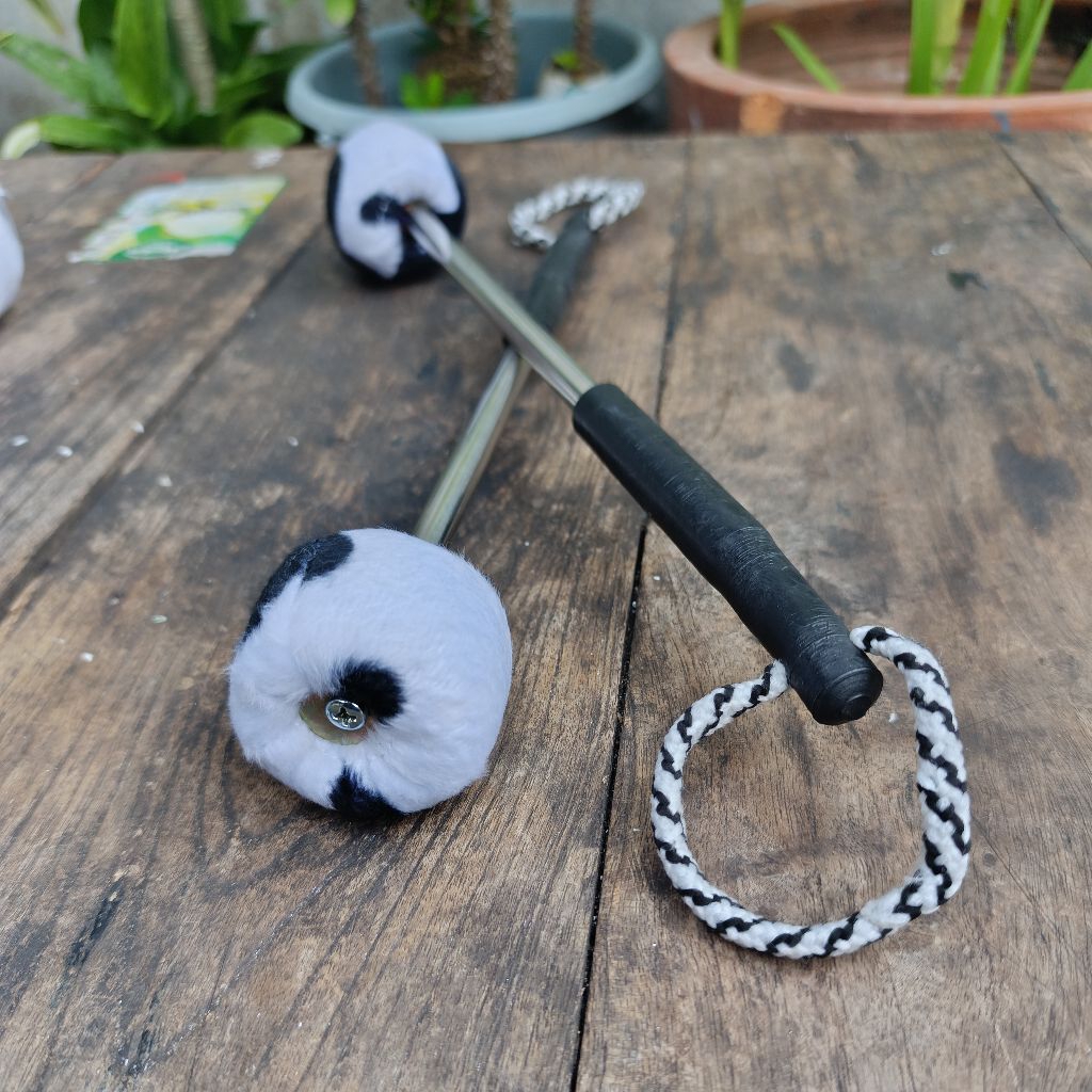 stick bass hadroh loreng bahan stainless stik bass hadroh murah bahan stainless