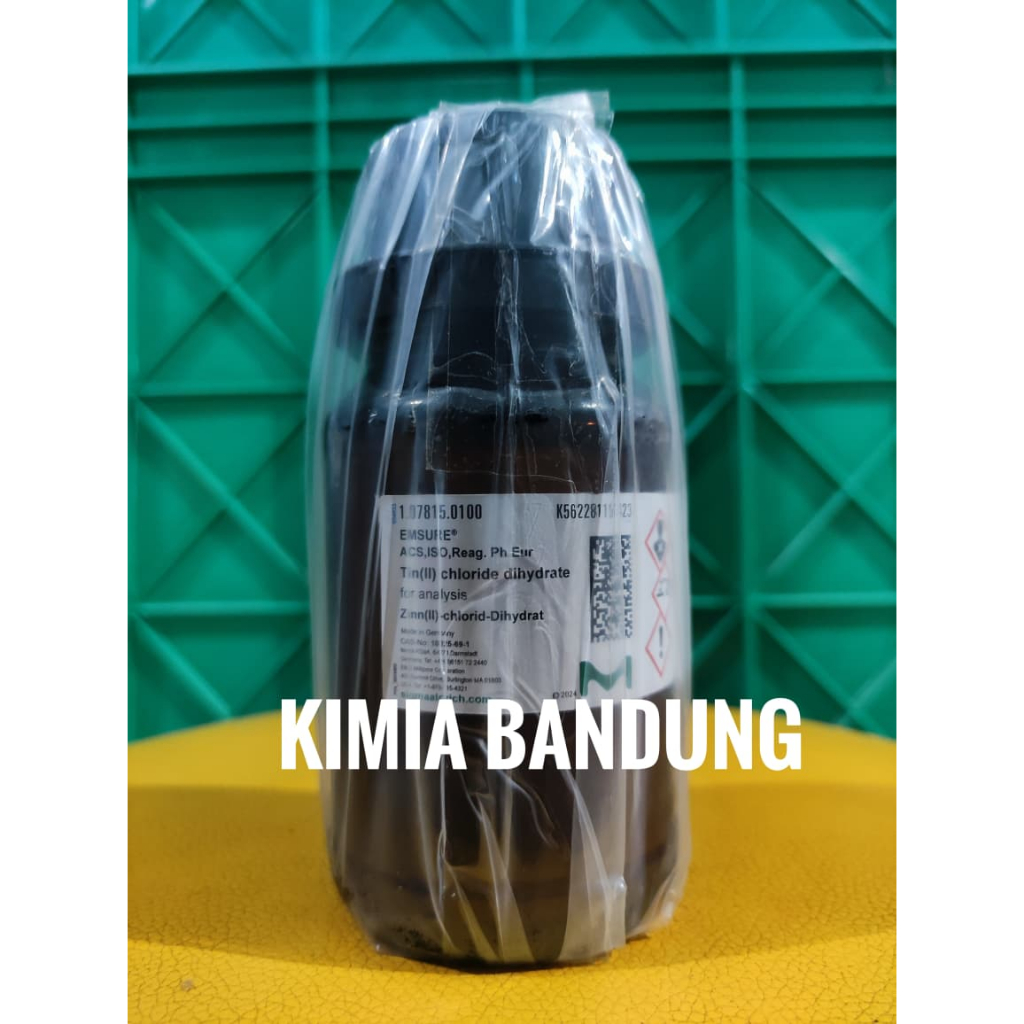 TIN II CHLORIDE / TIMAH II KLORIDA / SnCl2 MERCK 107815 - 100GR ORIGINAL