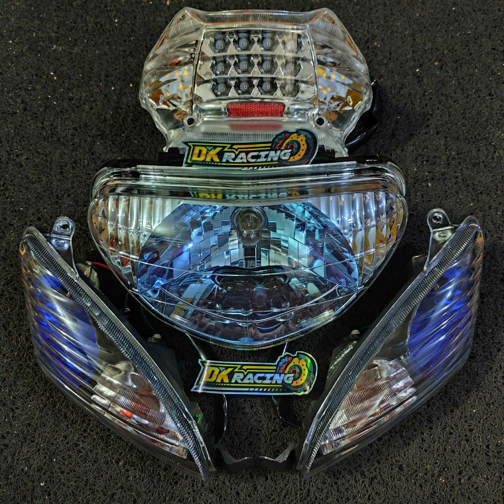 TERLARIS PAKET MIO SPORTY 5TL MIO LAMA REFLEKTOR LAMPU DEPAN MIO SPORTY 5TL MIO LAMA ORIGINAL SET SE