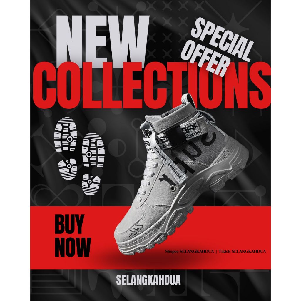 Sepatu Boot Pria BOOTSUPR Ankle Boot Import Kerja Santai Sepatu Pria/Wanita