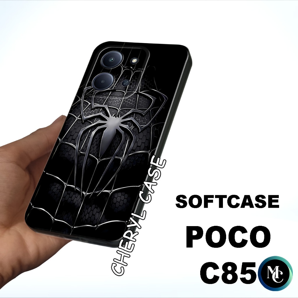 case karet untuk Hp POCO C85/CC14/softcase POCO C85/casing POCO C85/case handphone