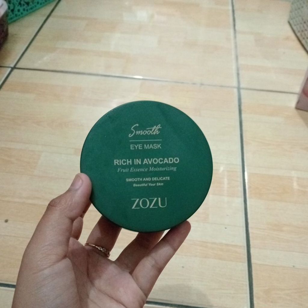 Masker mata collagen Zozu avocado smooth / masker mata panda kantung