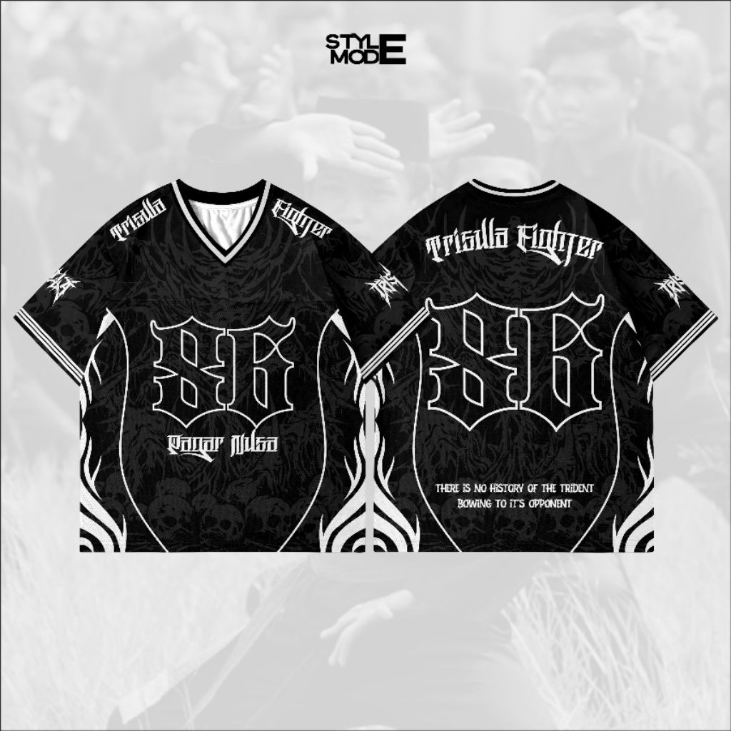 Jersey pagar nusa 86 hitam