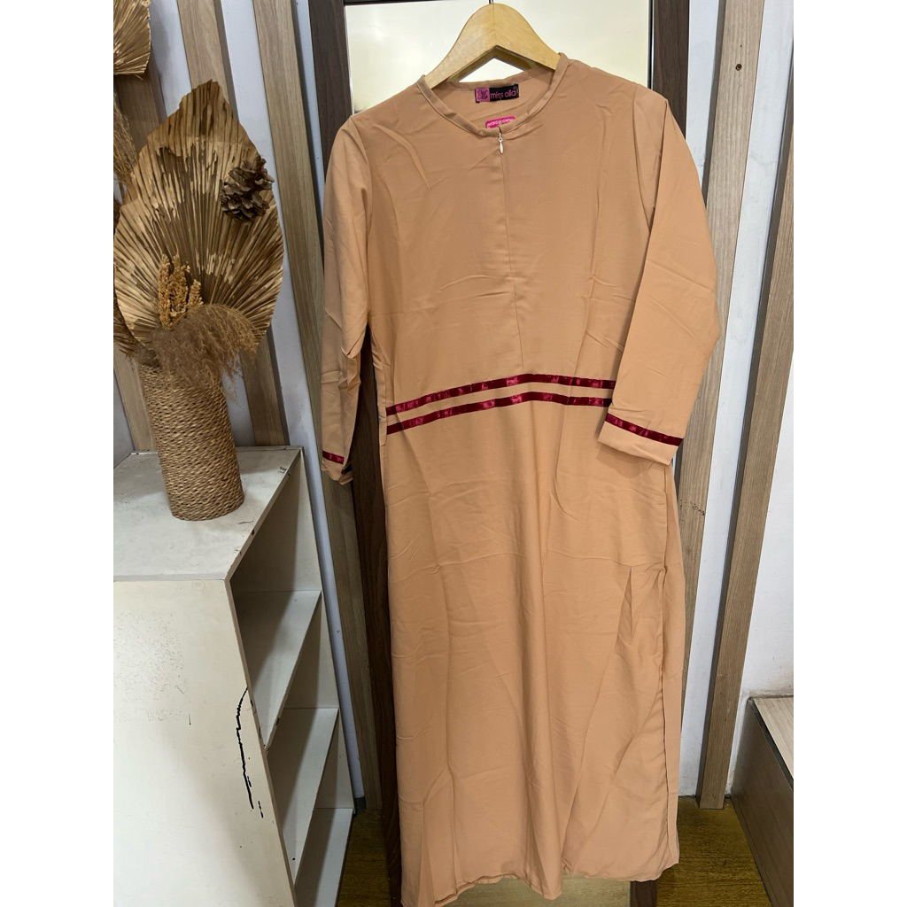 Baru - Gamis + Kerudung MISS OLLA