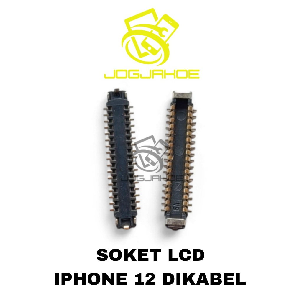 KONEKTOR LCD IPH 12 CON BOARD LCD 34 PIN DI KABEL