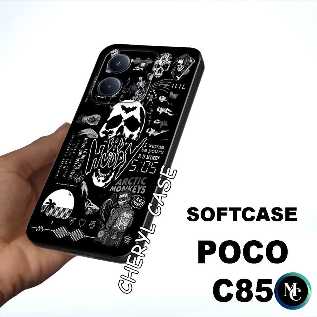 case karet untuk Hp POCO C85/CC26/softcase POCO C85/casing POCO C85/case handphone