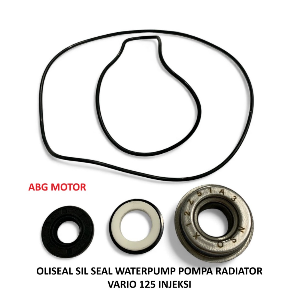 OLISEAL SEAL SIL WATERPUMP POMPA RADIATOR VARIO 125 FI INJEKSI VARIO MERK MOTOMERU