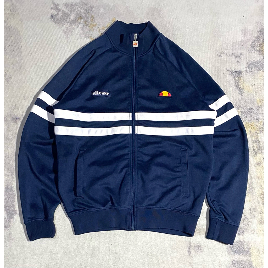 ELLESE TRACKTOP 80’s REMINI NAVY JACKET