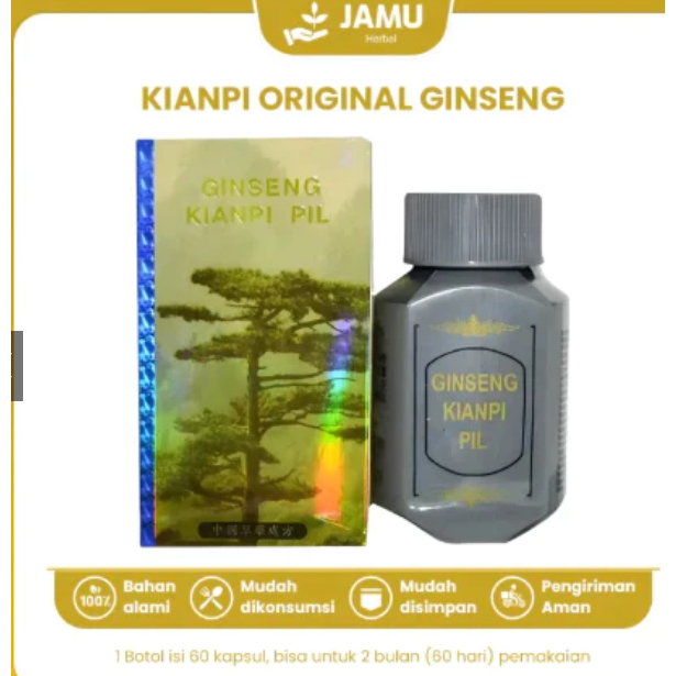 READY STOCK  ORIGINAL 100 %  Kapsuma Ginseng Kianpi Pil