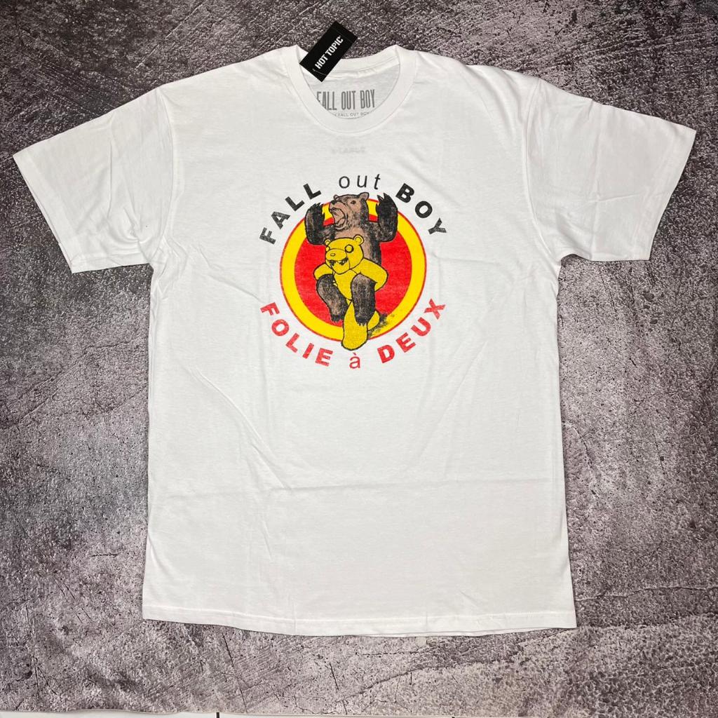 Kaos band Official Fall Out Boy - Folie A Deux Original T-shirt