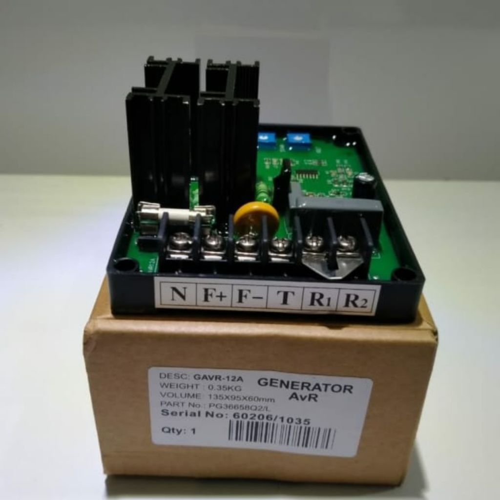 AVR generator genset GAVR-12A - GAVR12A - GAVR 12A universal bergaransii