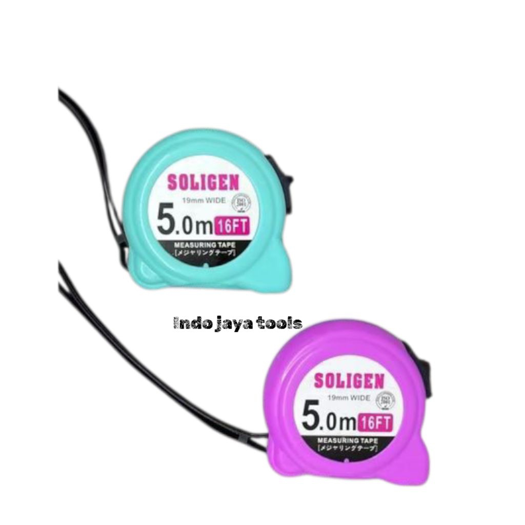 Meteran Soligen 5 meter /Meteran stabilo Soligen