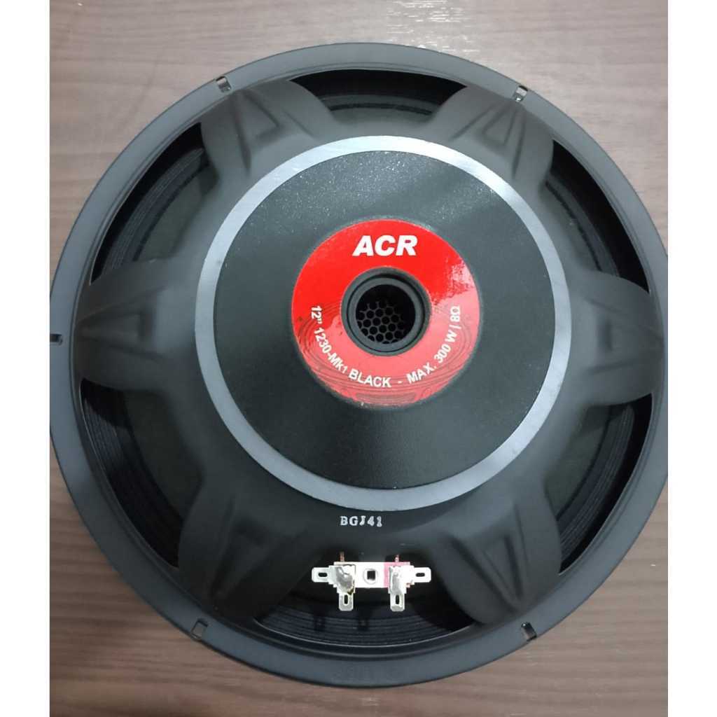 Speaker ACR 12 Inch ACR 1230 Black MK1 ACR Fullrange 12 Inch 1230 Black Mk1