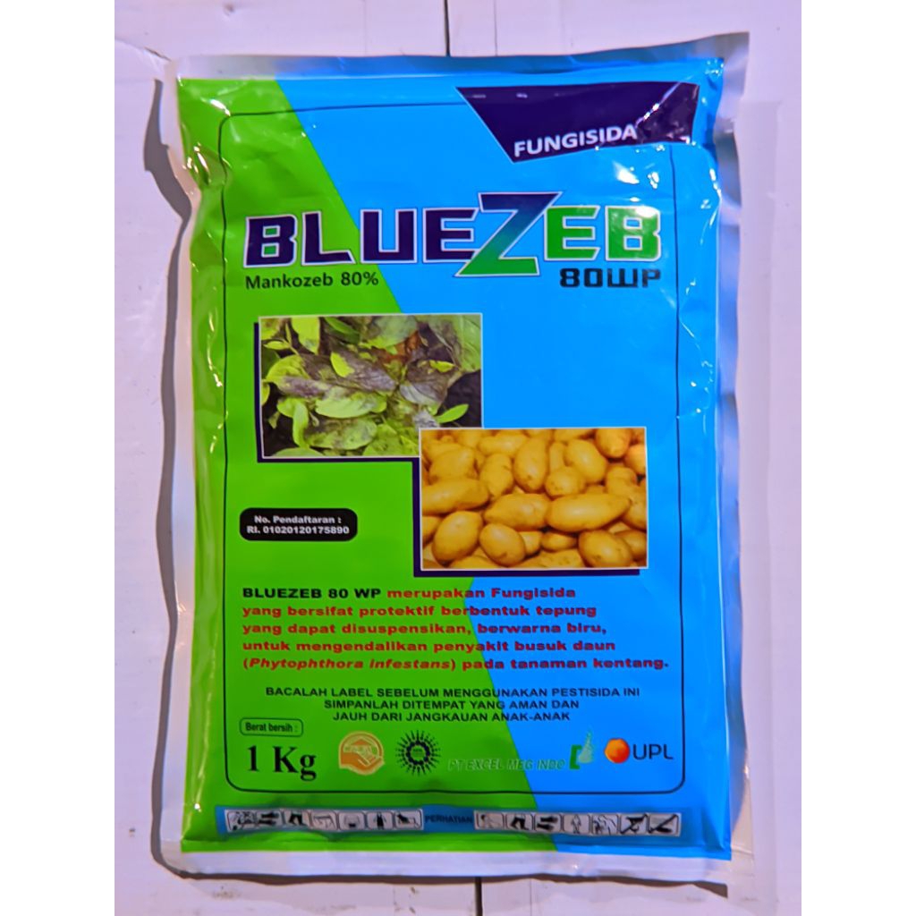 FUNGISIDA BLUEZEB 80WP (1KG) RACUN PENYAKIT BUSUK DAUN