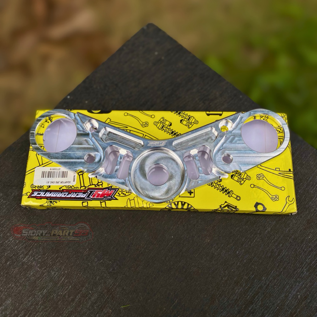 Adaptor stang jrs cnc m1speed pnp T ninja r ss rr original dudukan stang jrs ke T ninja r rr plendes