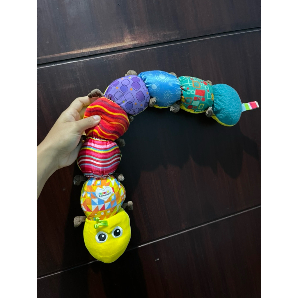 BONEKA ULAT BULU ORI LAMAZE