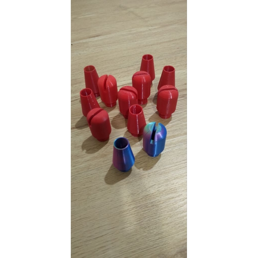 Nozle Tribostatic Powder Coating Spraygun 2Pcs