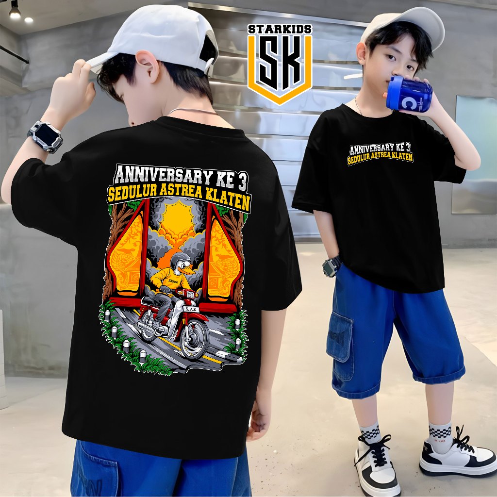 Baju Kaos ANAK Acara Anniversary Sedulur Astrea Klaten Ke 3
