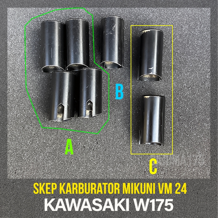 Skep Karburator Kawaski W175 Mikuni VM 24