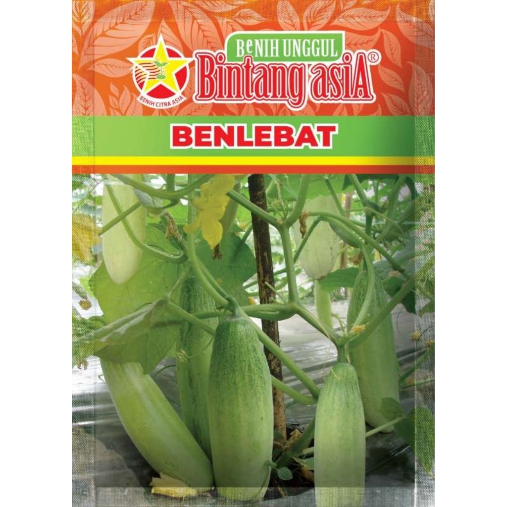 Benih Timun Mentimun BENLEBAT Isi 20 gram Benih Bintang Asia