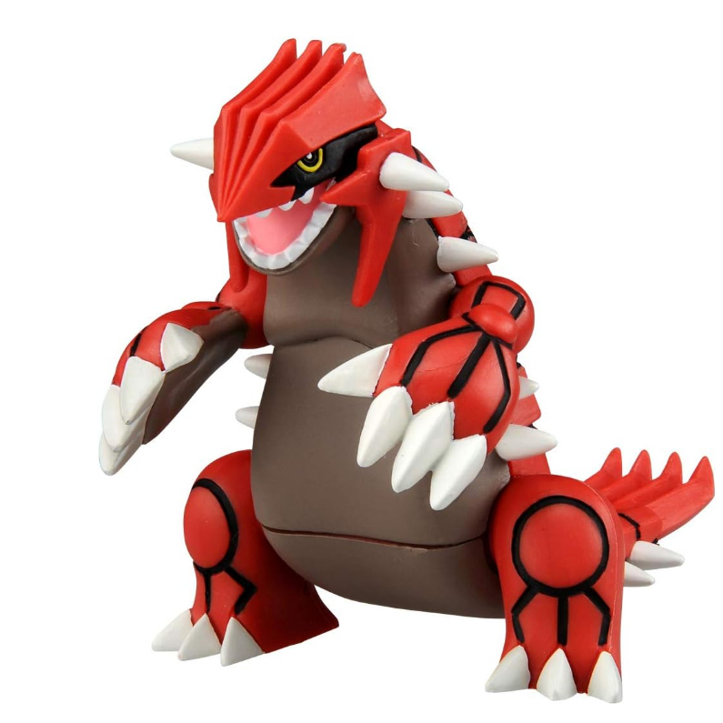 Takara Tomy Pokemon Moncolle Groudon ML-03 4 Inch Figurine