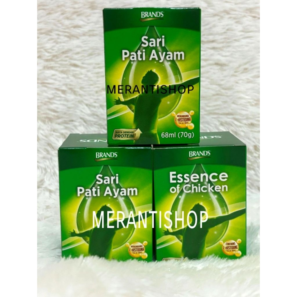 Saripati Ayam Malaysia 70g / Essence Of Chicken 68ml / Sari Pati Ayam Brands