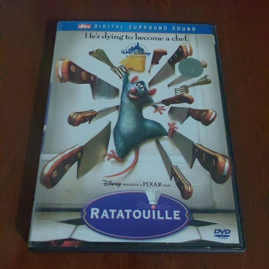 ( DVD ORIGINAL ) " RATATOUILLE " WALT DISNEY PICTURES- PIXAR FILM