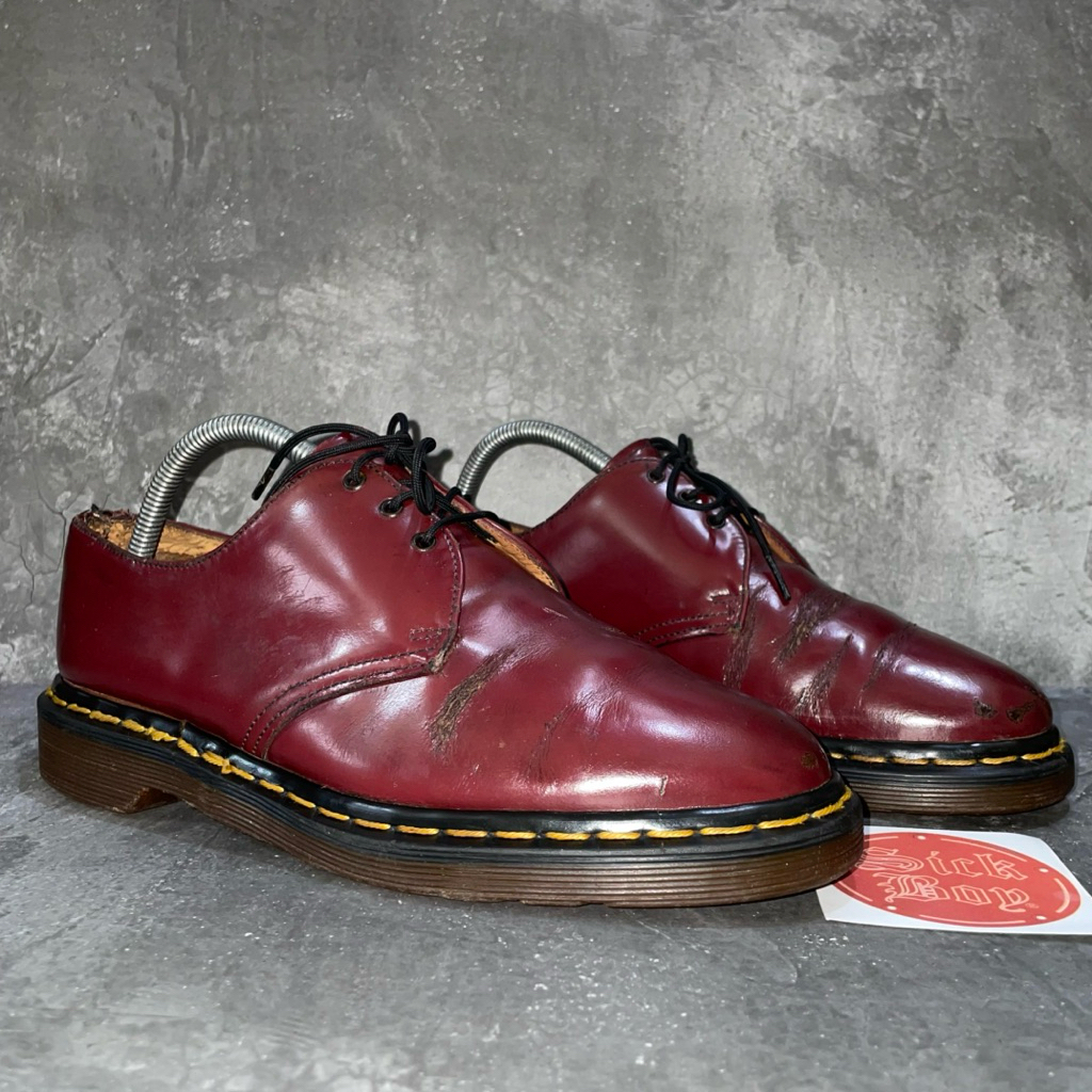 Sepatu / Shoes Doc.Martens Dr.Martens MIE Martens Made In England Maroon