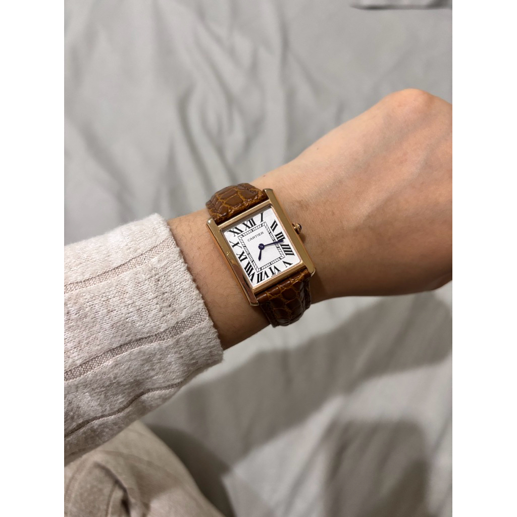 Preloved Jam Tangan Cartier