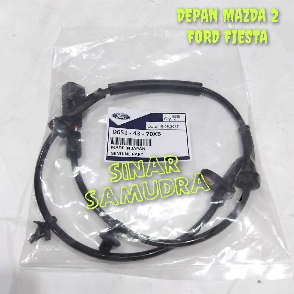Sensor Abs Sensor Kecepatan Roda Depan Front Mazda 2 Mazda2