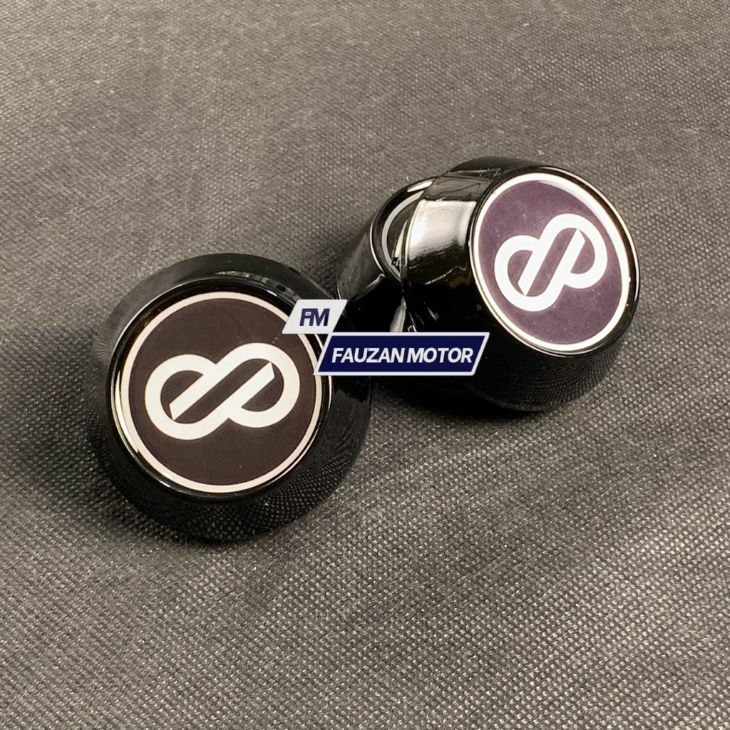 Dop Roda Dop Velg Racing Enkei Hitam Kerucut Variasi Diameter Untuk Ukuran 6,5 CM 6,8 CM