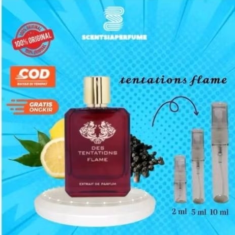 Des tentations flame