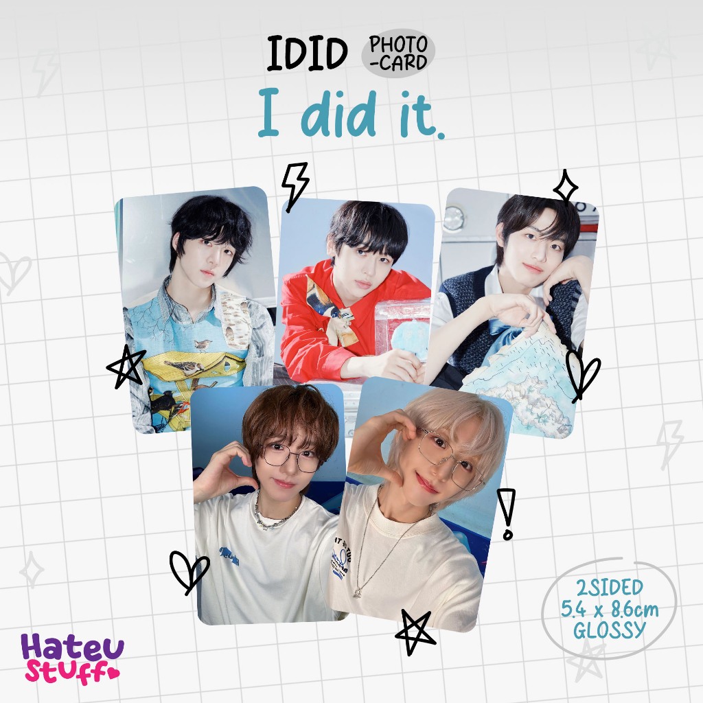 IDID Unofficial Photocard I did it., Step It Up + CHAN-RAN Selca