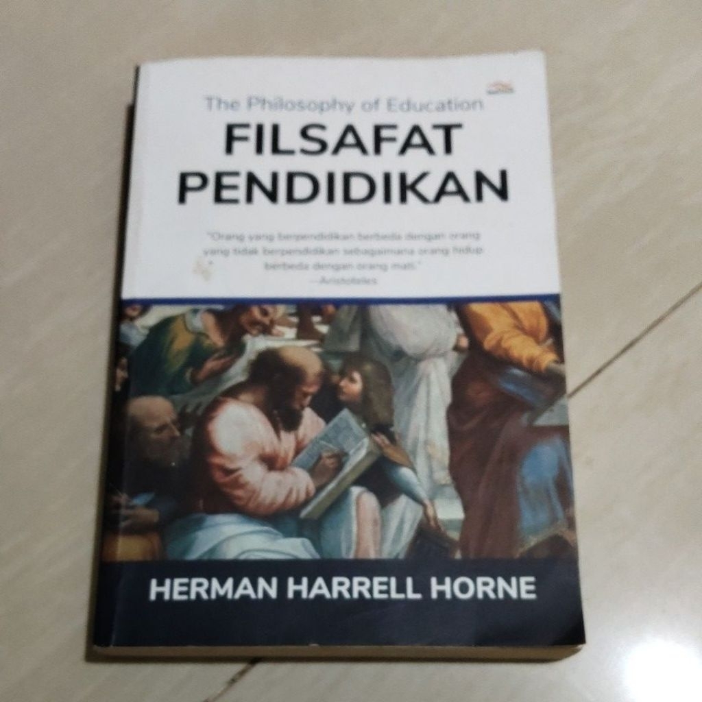 BUKU ORI BUKU FILSAFAT PENDIDIKAN PENERBIT INDOLITERASI