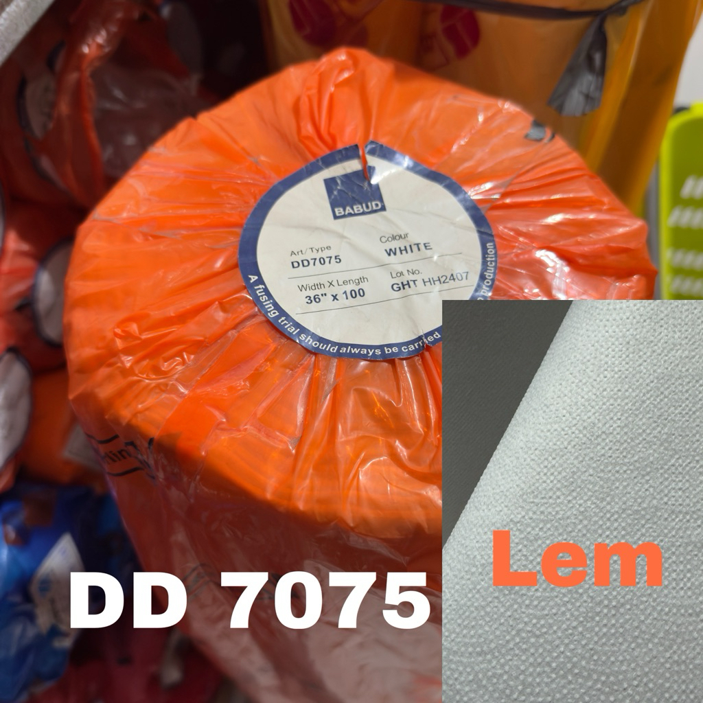 kain keras lem kodok dd 7075 / gulung