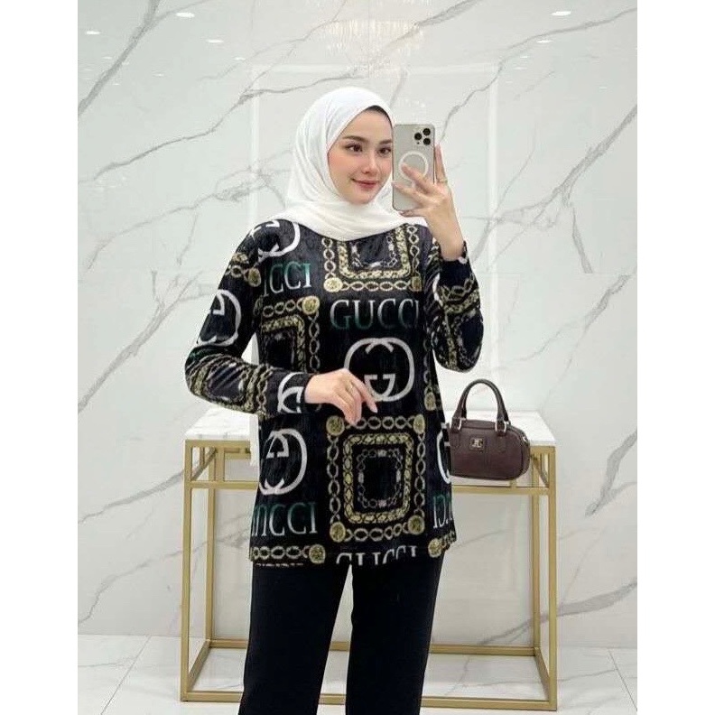 ATASAN OVERSIZE BLUDRU VELVET BKK