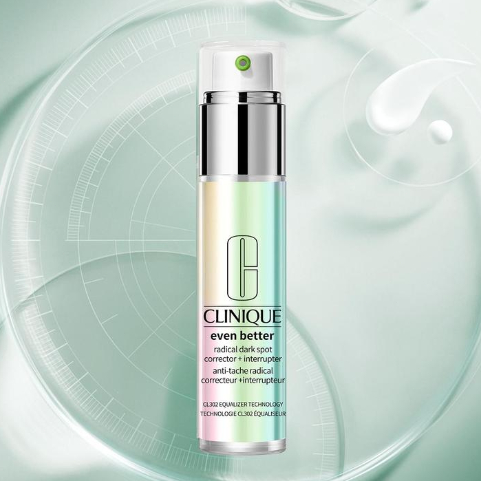 Clinique Brightening Serum 50ml/ Clinique Even Better Clinical Radical Dark Spot Corrector + Interru