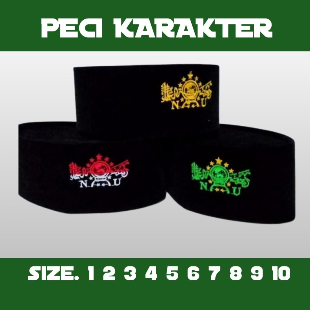 PECI BIRDIR NU KOPIAH NU SONGKOK ANAK DAN DEWASA