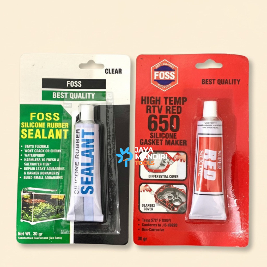 Lem Silicon Red / Lem Paking Tahan Panas & Lem Kaca / Silicone Red / Lem Blok Mesin Motor