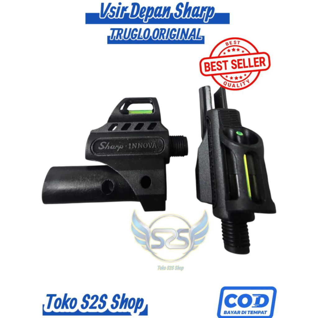Visir depan Truglo | Visir depan Sharp ORI | Visir Original