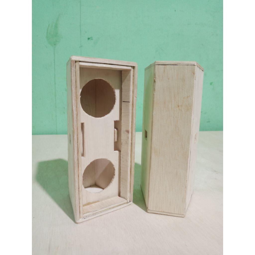 BOX SPEAKER MIDLE DOUBLE MINIATUR 2 INCH