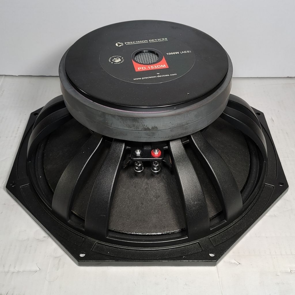 Komponen Speaker / 15 Inch / PD153DM / VC 3 IN / Precision Devices PD 153 DM Double Magnet PD153 DM 