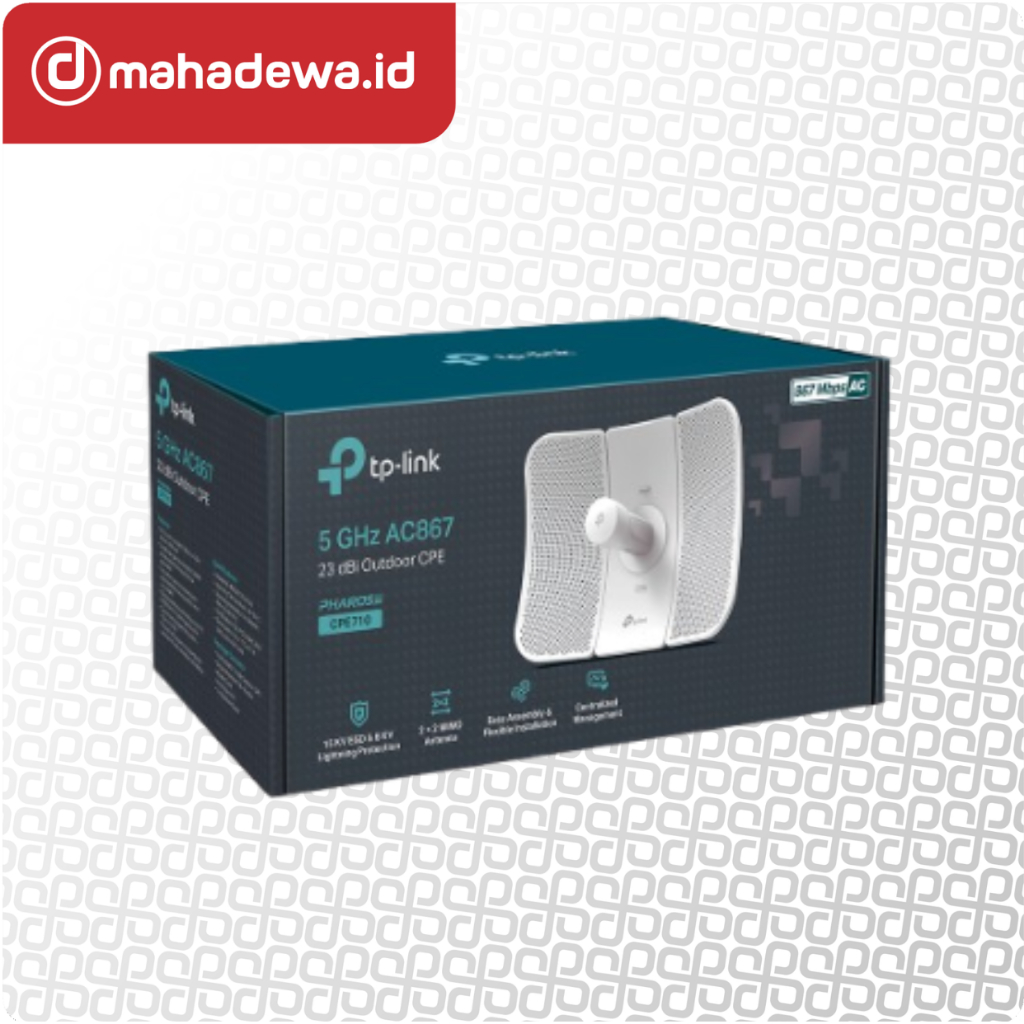 TPLink CPE710 AC867 Outdoor Wifi Router