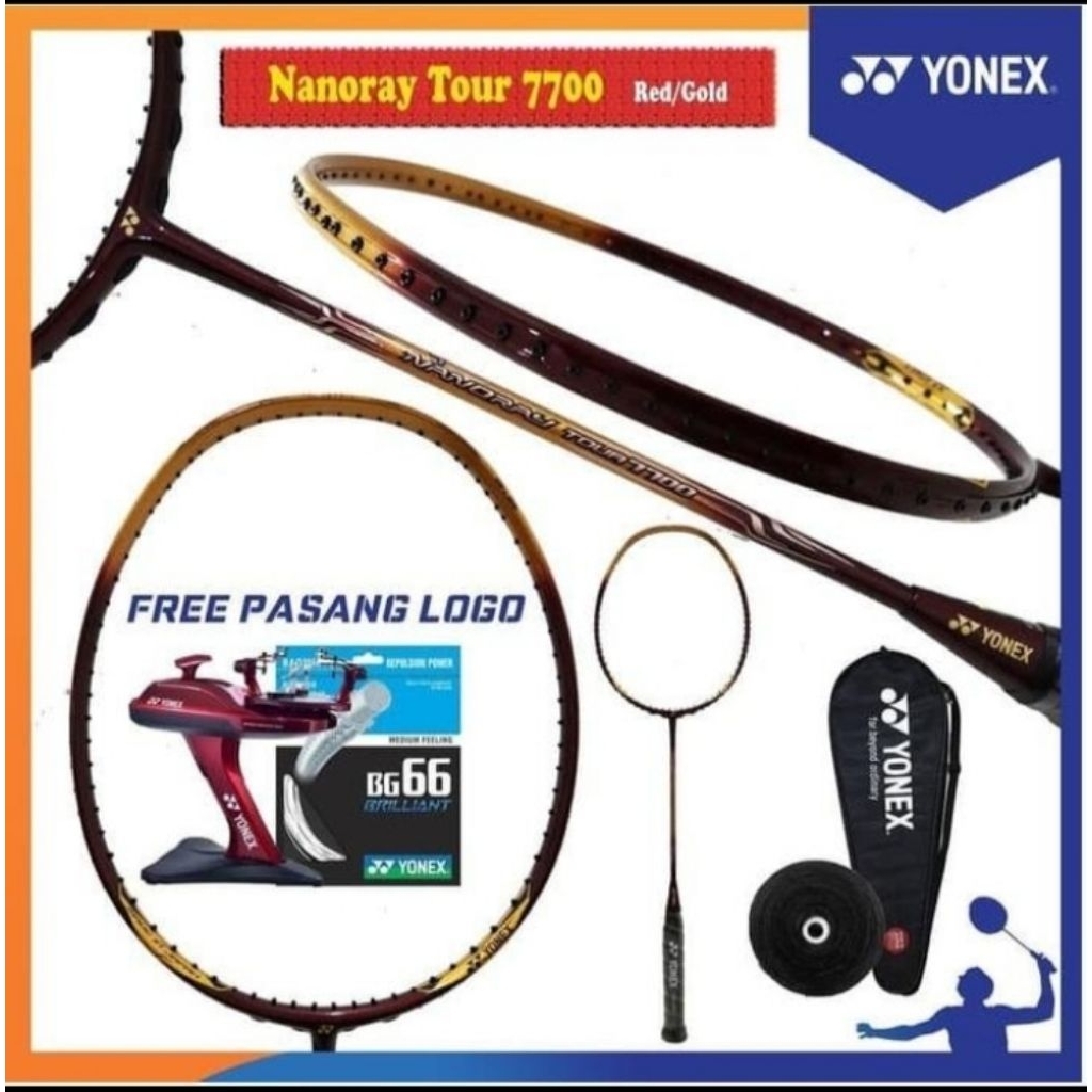 RAKET ORIGINAL YONEX NANORAY TOUR 7700 JAPAN