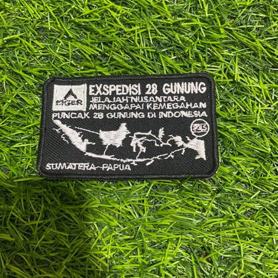 Emblem Patch Bordir EIGER Super Premium