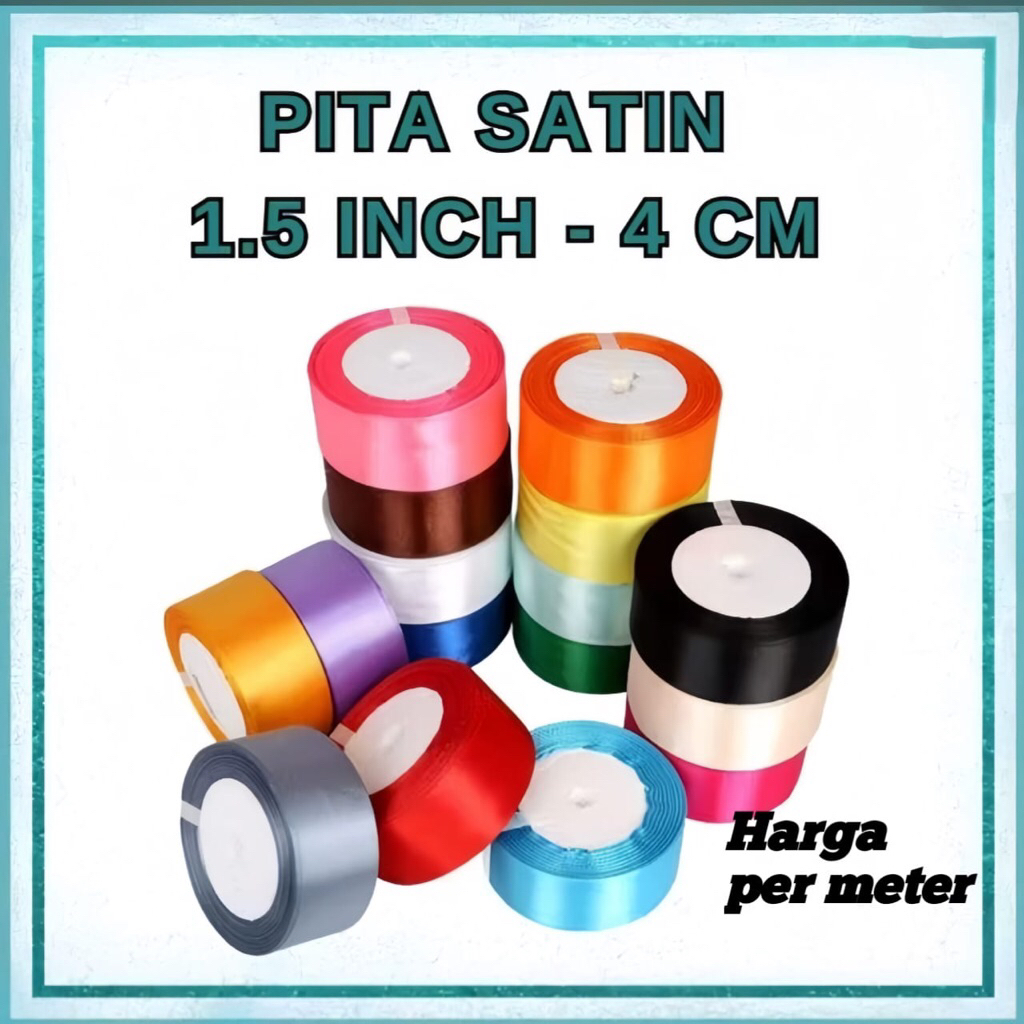 PITA SATIN 4CM Per meter
